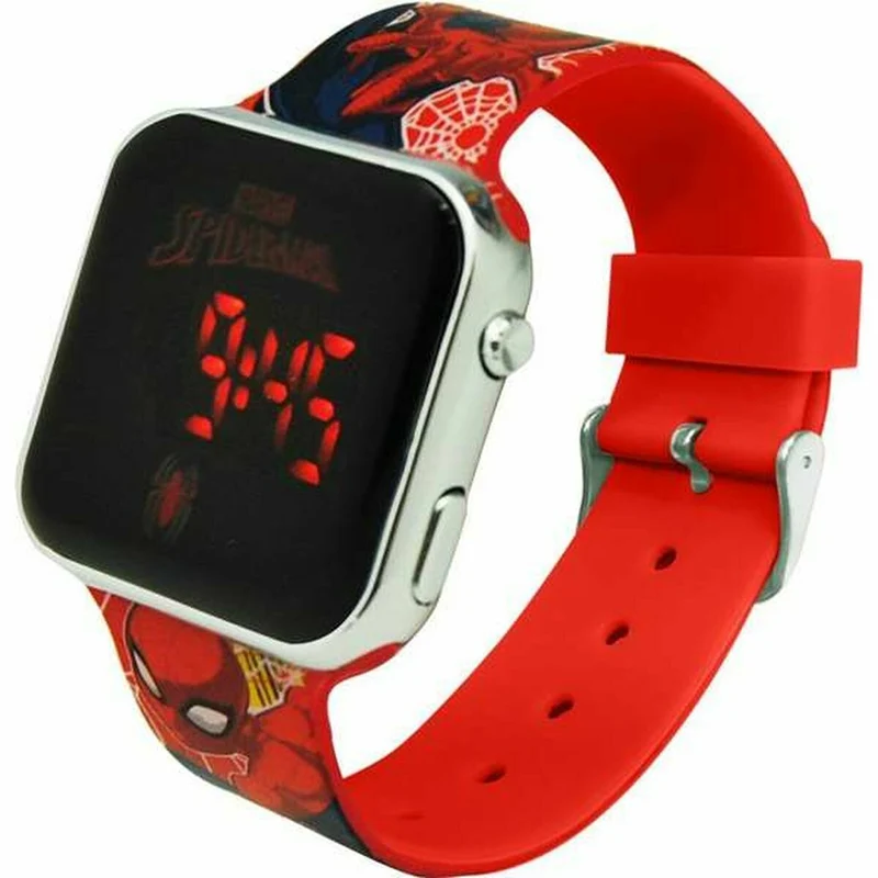Reloj digital Kids Licensing ZZIPP Rojo Pantalla LED