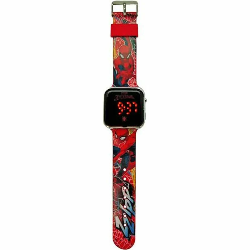 Reloj digital Kids Licensing ZZIPP Rojo Pantalla LED
