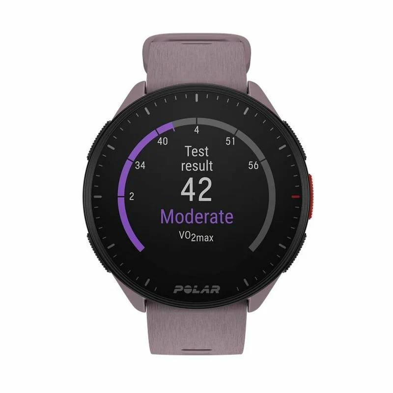 Smartwatch con Podómetro Running Polar Morado 1,2"