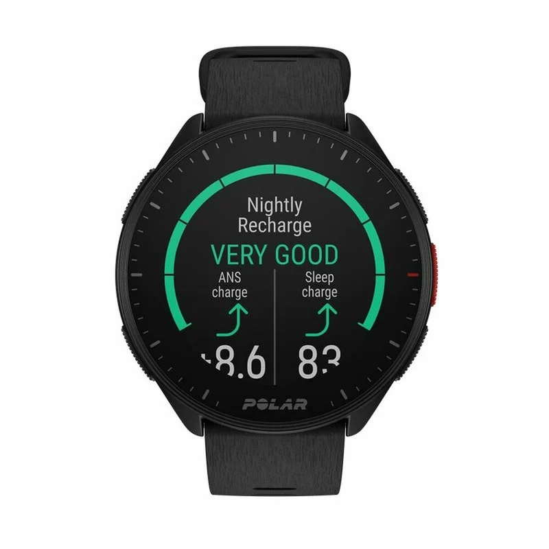 Smartwatch con Podómetro Polar Negro 1,2" Ø 45 mm