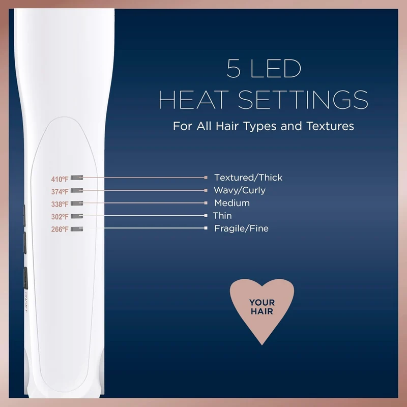Conair Plancha Alisadora de Cabello, CS222NAL