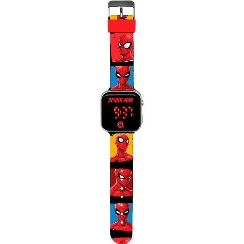 Reloj digital Kids Licensing Rojo Pantalla LED