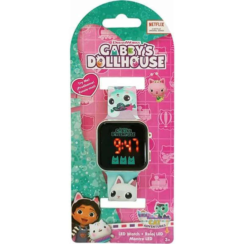 Smartwatch para Niños Kids Licensing Negro Ø 35 mm Hora Calendario 18 x 7,5 x 3 cm