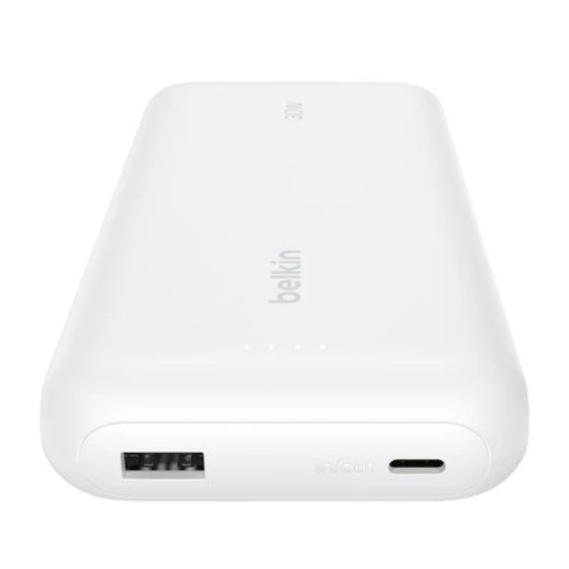 Belkin Power Bank Batería Externa 20.000 mAh con Cable Integrado, BPB024FQ