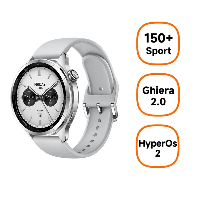 Smartwatch Xiaomi S4 BHR9197GL Gris Plateado