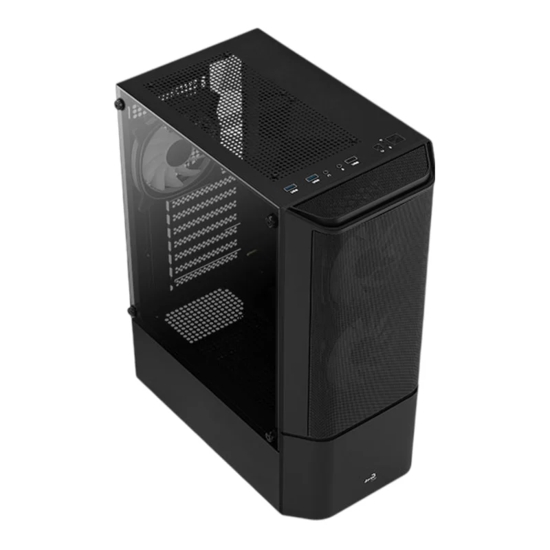Aerocool Case para PC Gaming con Ventilador RGB Quantum Mesh, ACCM-PV31133.11