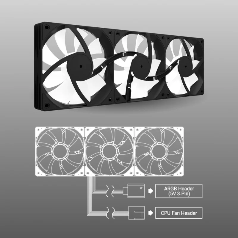 Aerocool Sistema de Refrigeración Líquida Abyss L360R Digi