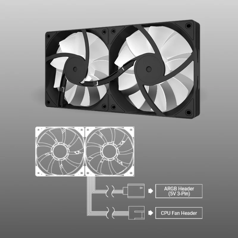 Aerocool Sistema de Refrigeración Líquida Abyss L240R