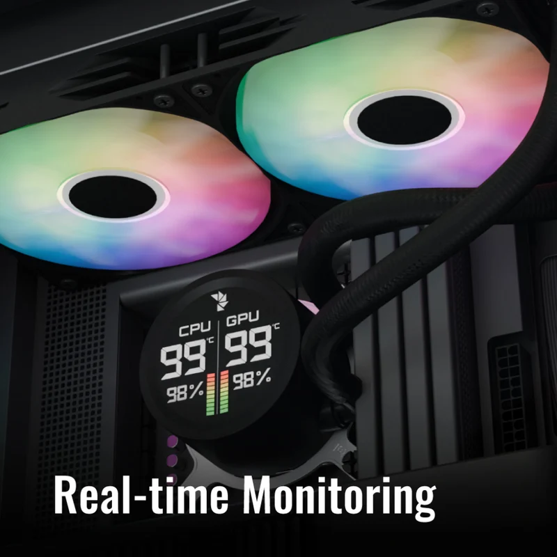 Aerocool Sistema de Refrigeración Líquida Abyss L240R Digi