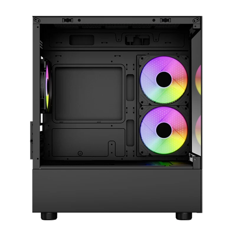 Aerocool Case para PC Mini Torre con Ventiladores Viewport Mini, ACCM-ES09133.11