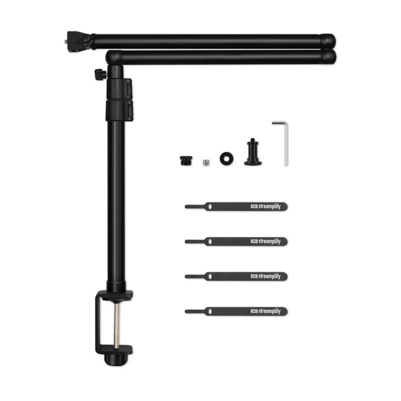 Streamplify Soporte de Escritorio para Micrófono Mount Lift, SPOM-ML1LCM1.11