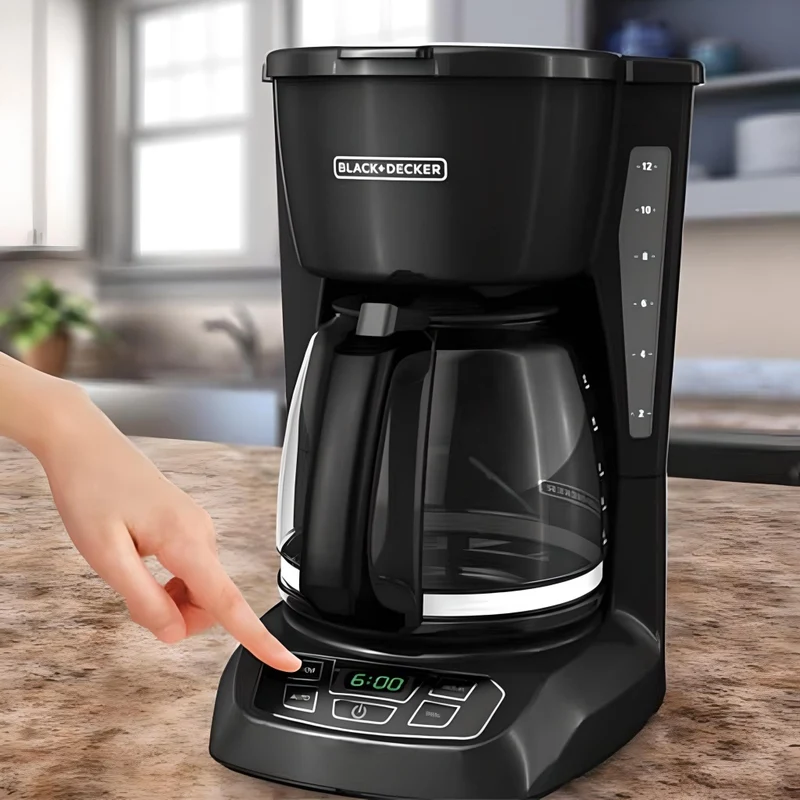 Black & Decker Coffee Maker Digital 12 Tazas (CM1105BC)