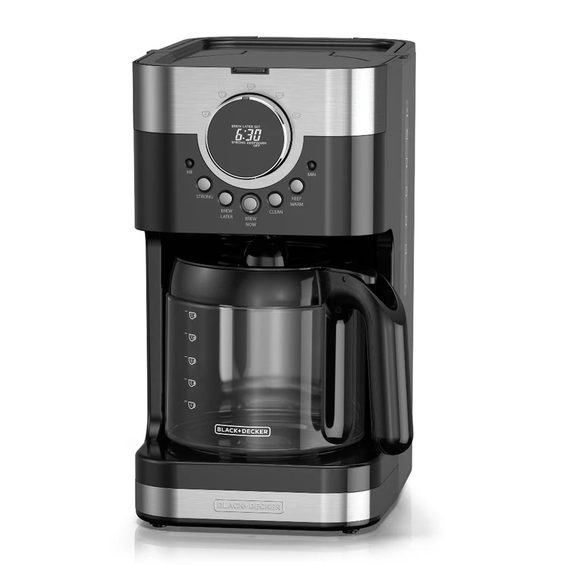 Black & Decker Coffee Maker Programable 12 Tazas (CM4200S)