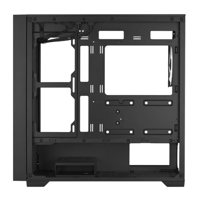Aerocool Case para PC Gaming con Ventiladores ARGB Tern Mini BK-V2, TERN MINI-G-BK-V2