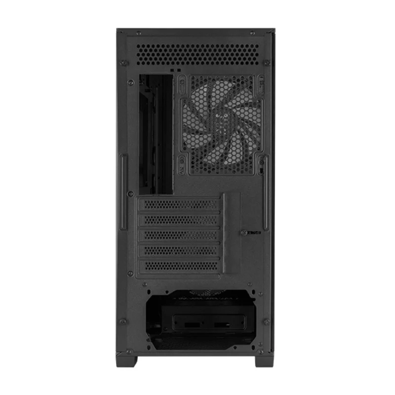 Aerocool Case para PC Gaming con Ventiladores ARGB Tern Mini BK-V2, TERN MINI-G-BK-V2