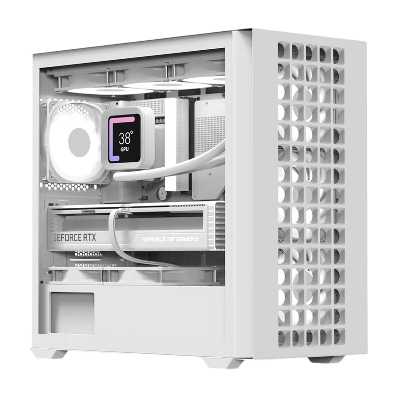Aerocool Case para PC Gaming con Ventiladores ARGB, D302A