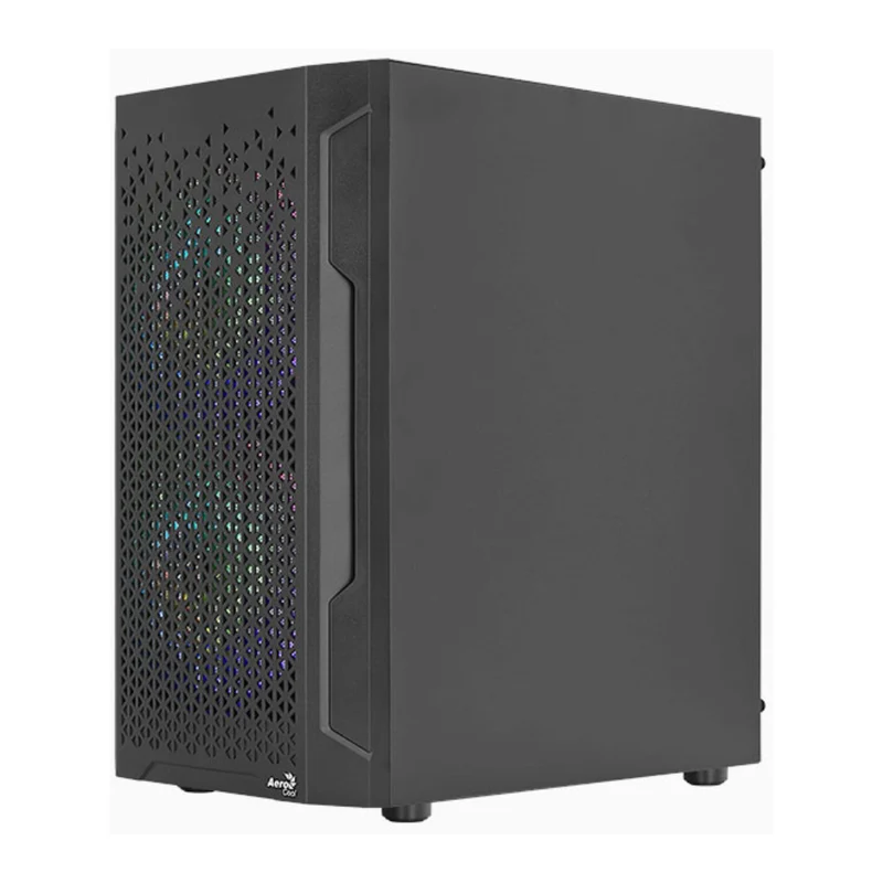 Aerocool Case para PC Gaming con Ventiladores RGB Trinity Mini BK-V3, ACCS-PV32133.11
