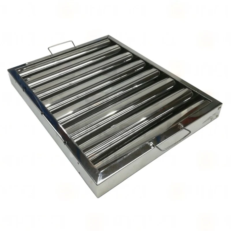 Filtro De Lamas para Campana Extractora Industrial 49x49 cm - AISI430, Compatible con Todas las Marc