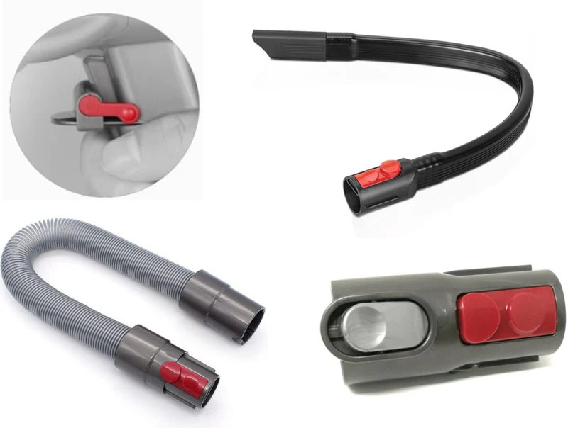 Kit repuestos Para aspiradora Dyson V15, V11, V10, V8, V7 (Tubo flexible para ranuras, maguera de ex