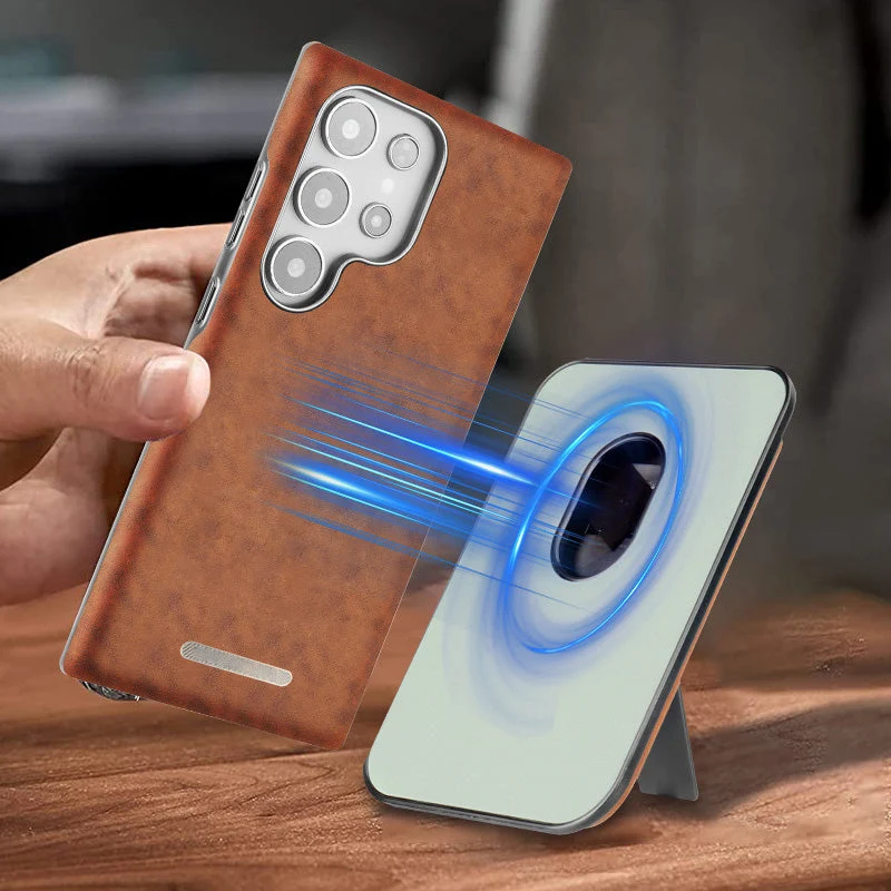 💼 Kombinirani ovitek za Samsung: držalo + denarnica + magnet | Za potovanja, delo in vsakodnevno uporabo-SI