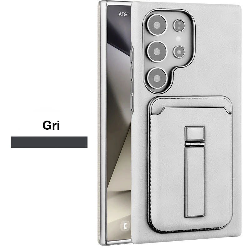 💼 Kombinirani ovitek za Samsung: držalo + denarnica + magnet | Za potovanja, delo in vsakodnevno uporabo-SI