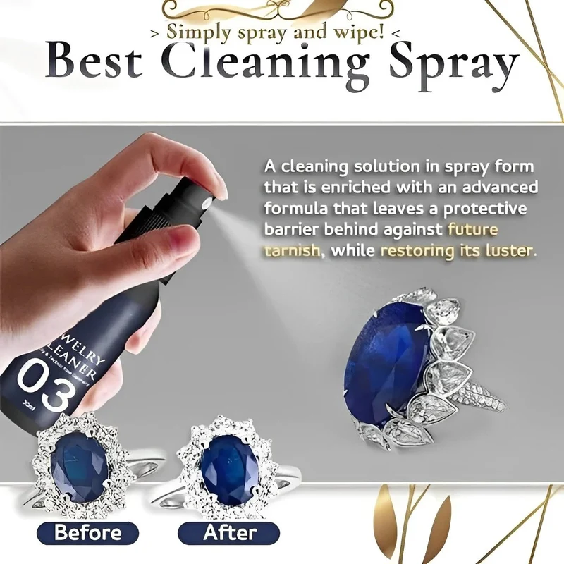 Spray limpiador de joyas - Restaura el brillo ✨-ES