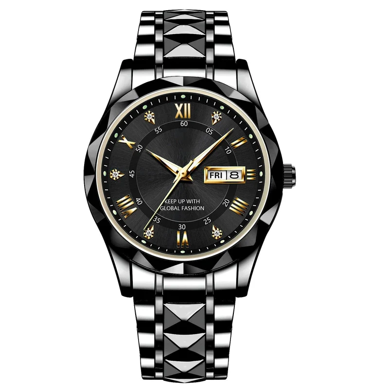⌚Reloj de pulsera para hombre resistente al agua con luminiscencia.-ES