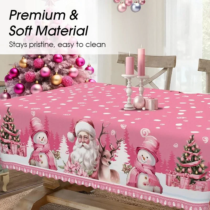 🦌Un mantel navideño alegre y clásico🎄🎁-ES