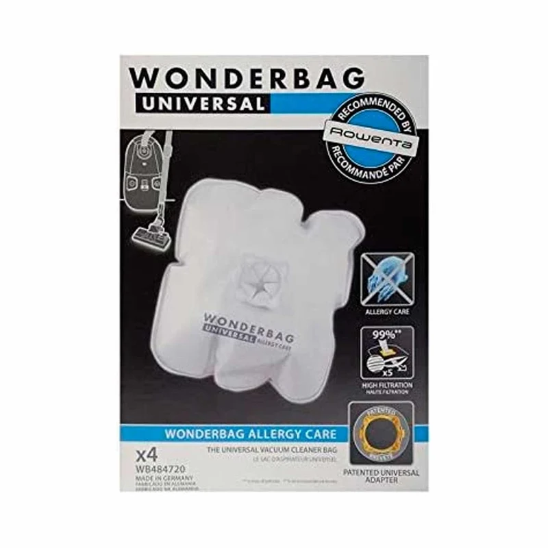Bolsa Aspirador Rowenta Moulinex Wonderbag Endura WB484720
