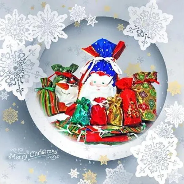 🎅🎁 Η καλύτερη χριστουγεννιάτικη τσάντα δώρων με κορδόνι στον κόσμο-GR