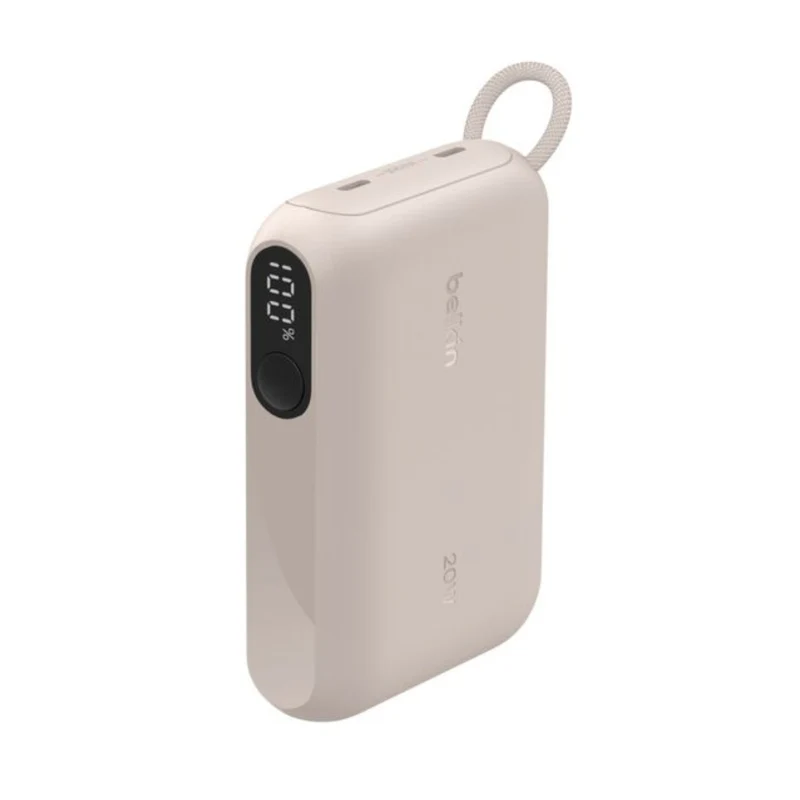 Belkin Power Bank Batería Externa Alámbrica con Pantalla 10,000mAh, BPB027FQ