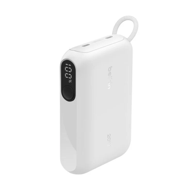 Belkin Power Bank Batería Externa Alámbrica con Pantalla 10,000mAh, BPB027FQ