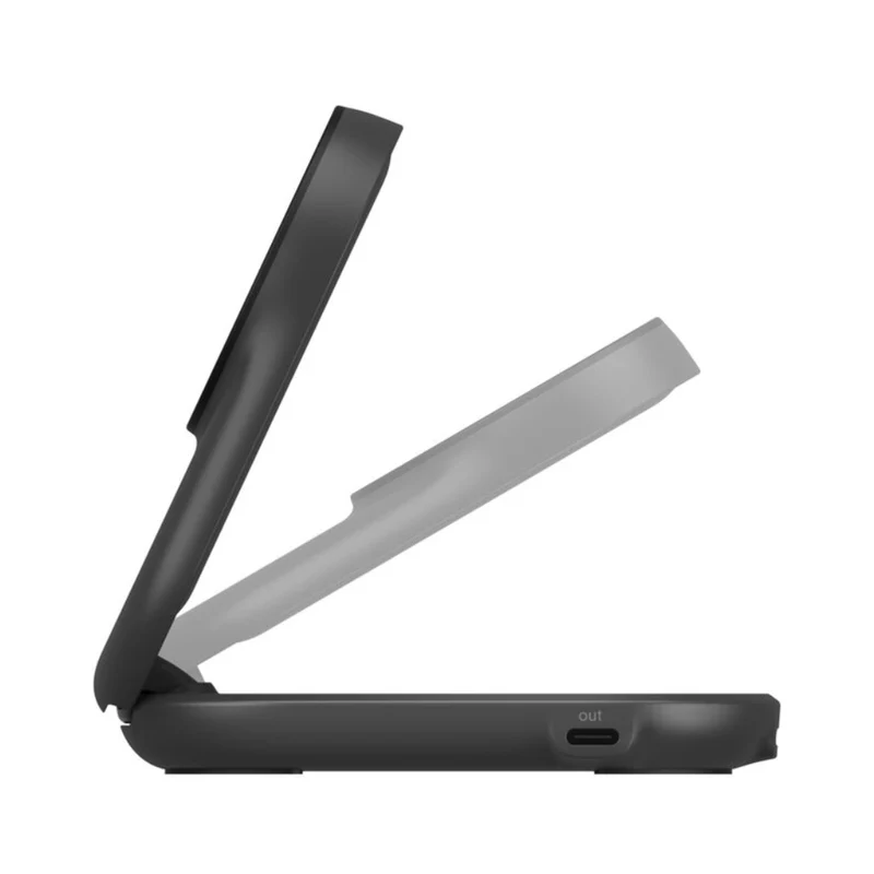 Belkin Cargador Inalámbrico Magnético 2 en 1 con Qi2 25W, WIZ039ttBK