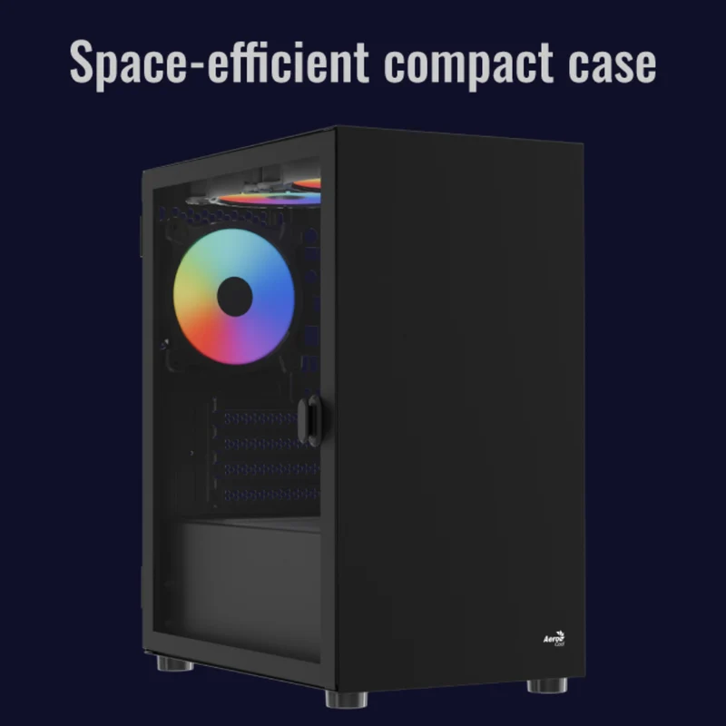 Aerocool Case para PC Gaming Mini Torre CS111, ACCM-PC19033.11