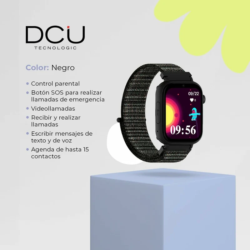 Smartwatch DCU 34159050 Negro