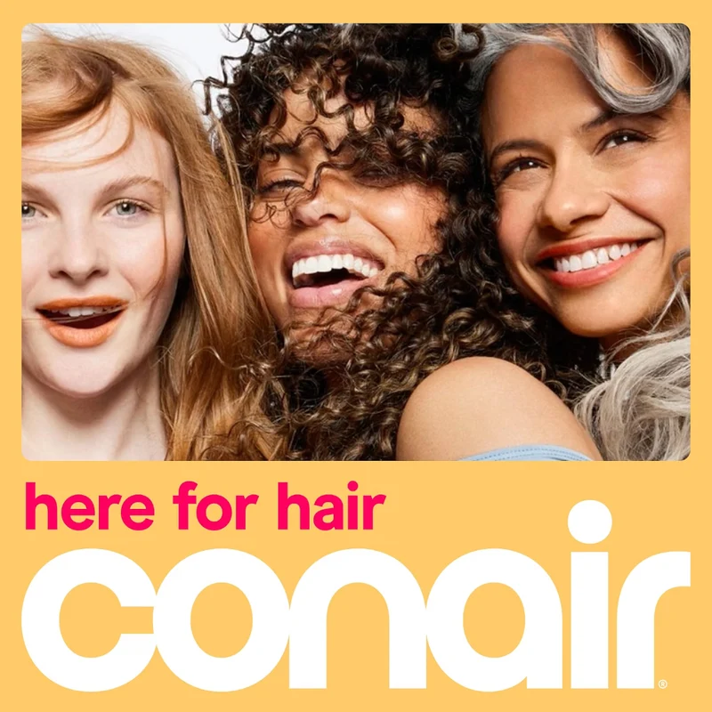 Conair Plancha Alisadora de Cabello Doble Cerámica, CS221L
