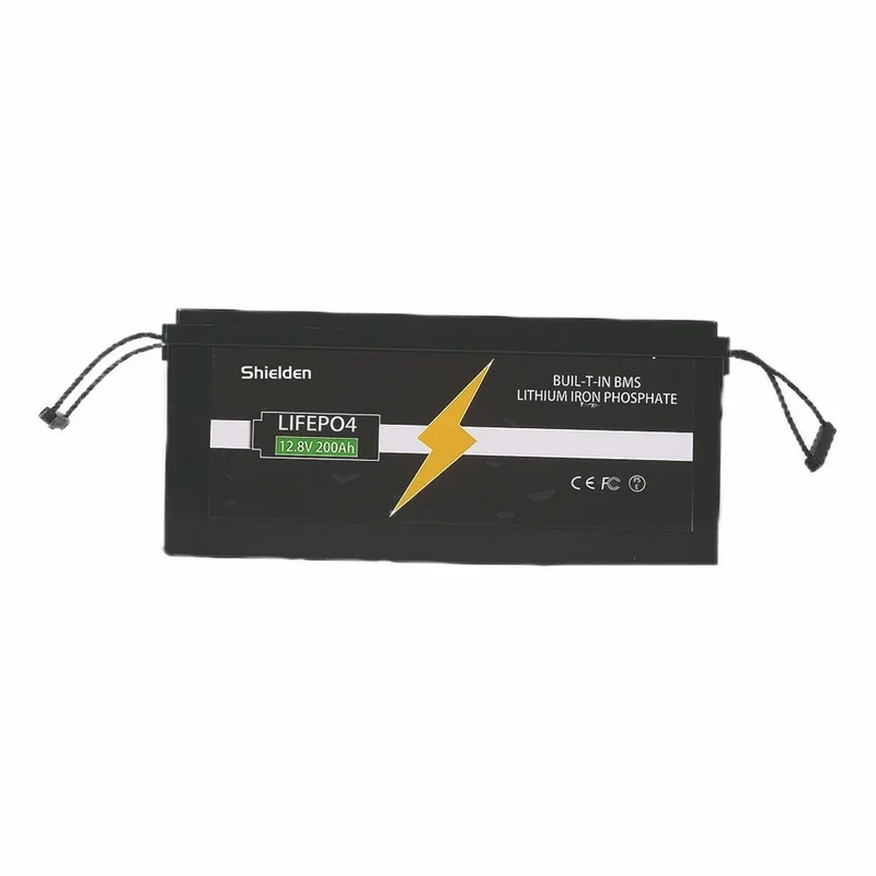 batería de almacenamiento de energía de 12.8V 200Ah Lifepo4 para RV, Sistema Solar, infante de marina