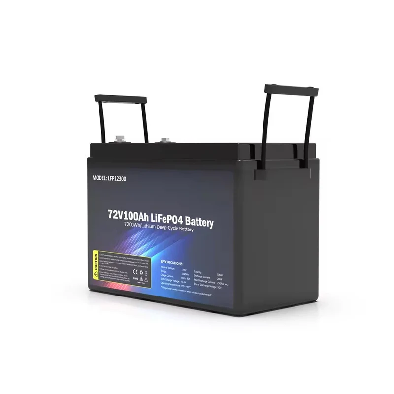 Batería solar SS-72V100AH ​​LiFePO4 7200wh