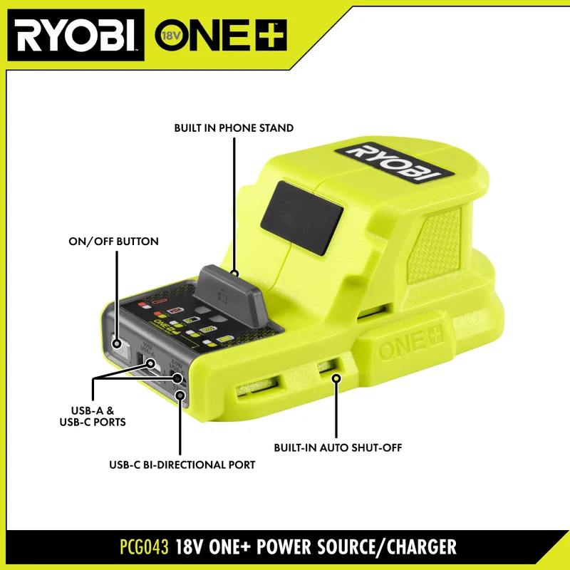 18V ONE+ Power Source & Charger