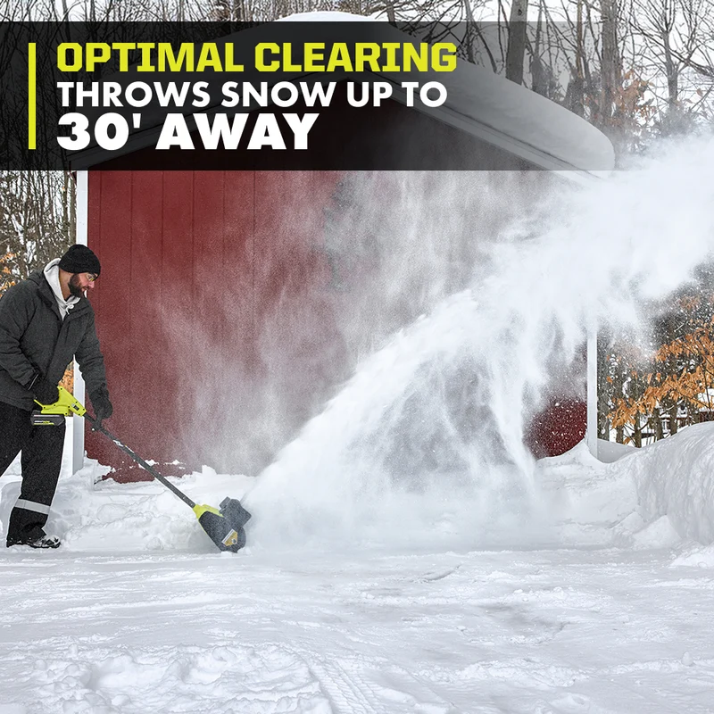40V 12" Snow Shovel Kit