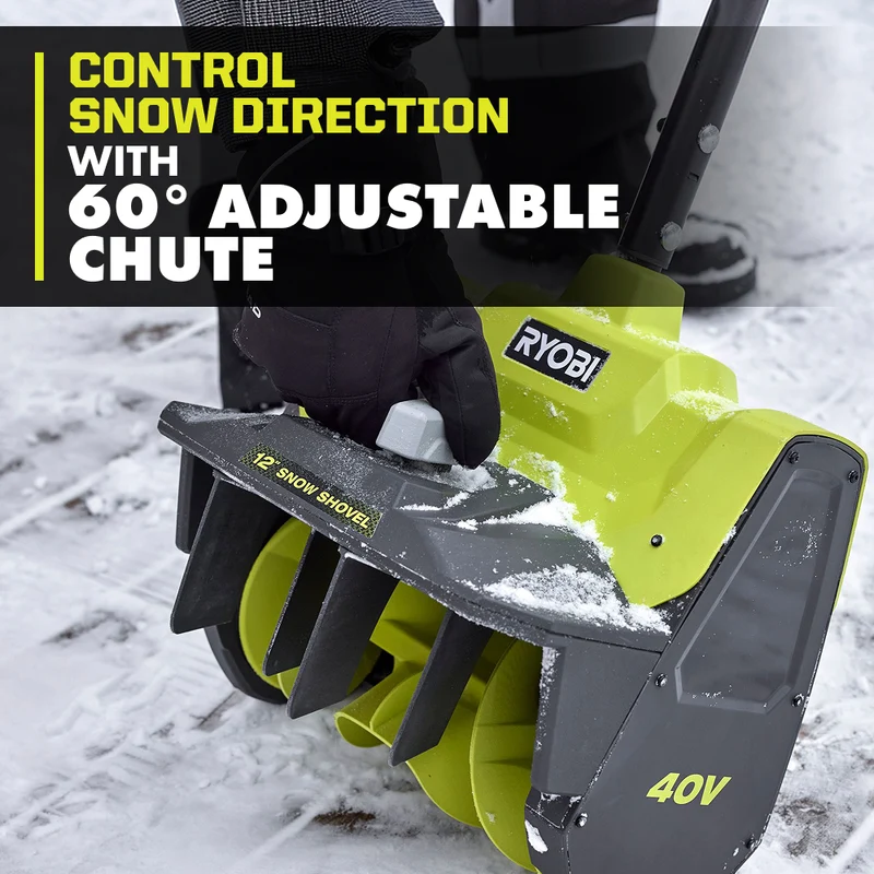 40V 12" Snow Shovel Kit