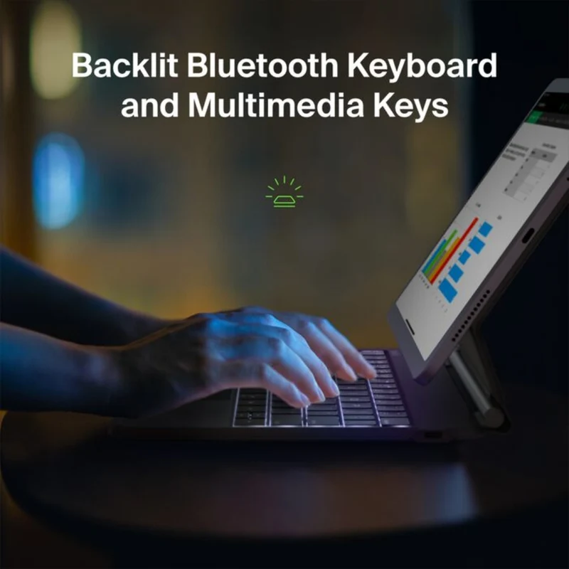 Belkin Funda con Teclado Pro y Soporte Magnético para iPad de 10,9" 10ma Gen, BBZ002TT-V3