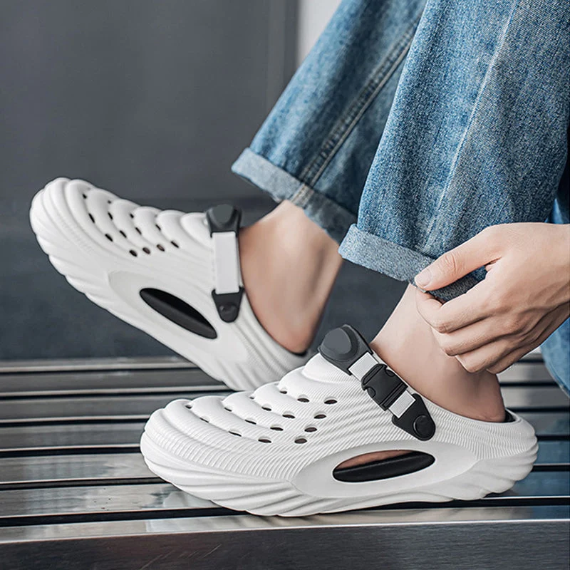 ☁️Ανεπτυγμένα Slip-On Σανδάλια για Άνδρες 🌬️-GR