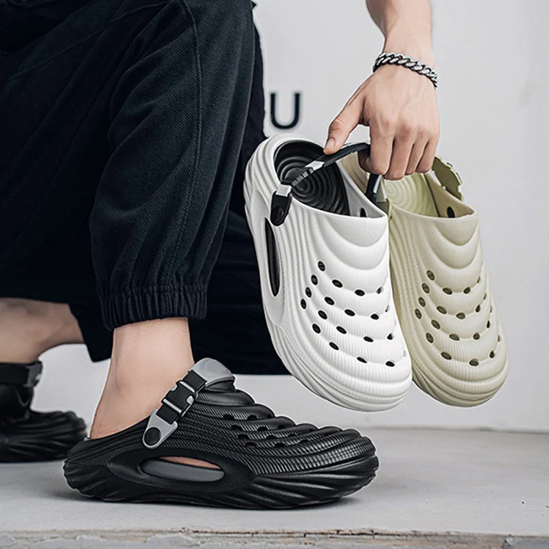 ☁️Ανεπτυγμένα Slip-On Σανδάλια για Άνδρες 🌬️-GR