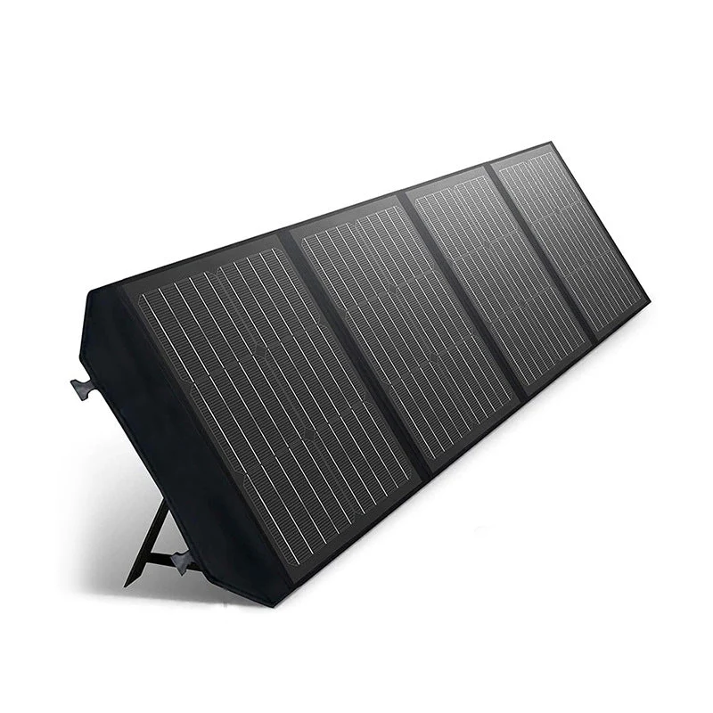 Panel solar plegable, módulo fotovoltaico de 200w, plegable de emergencia para exteriores