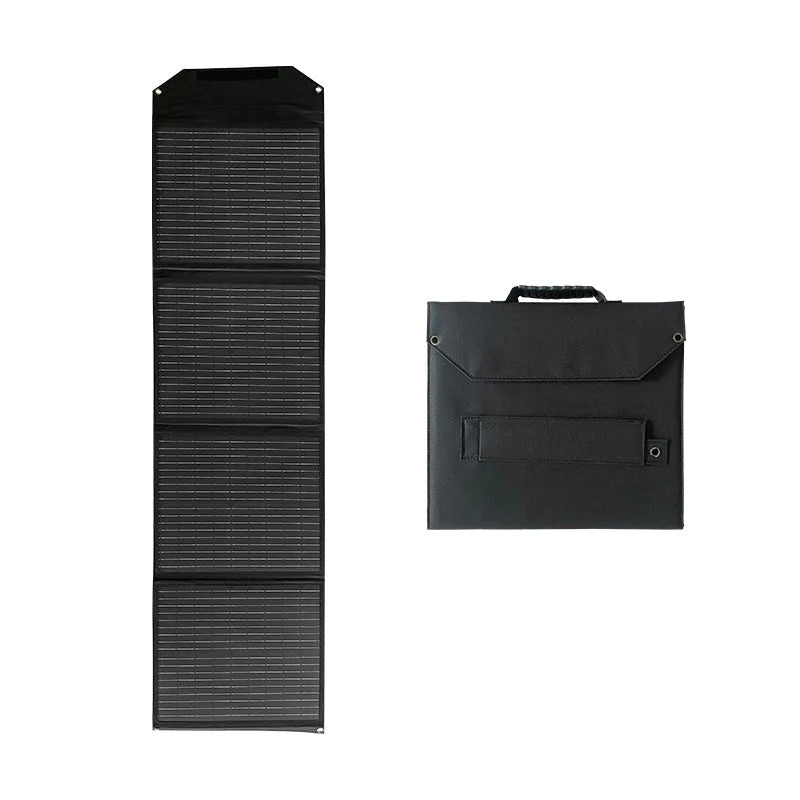 Panel solar plegable, módulo fotovoltaico de 200w, plegable de emergencia para exteriores