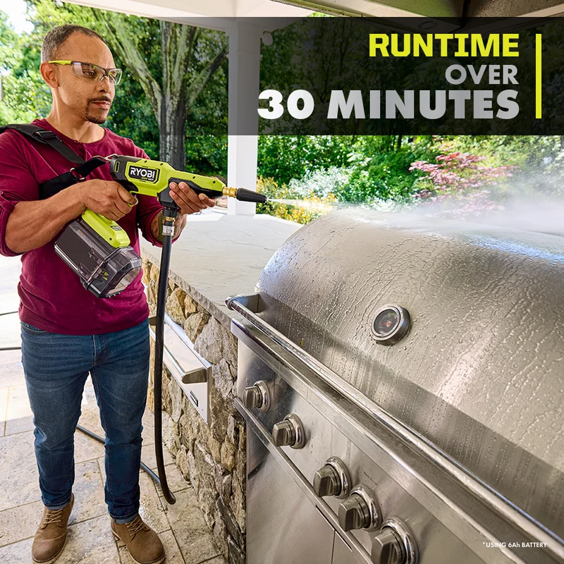 40V HP Brushless 1000 PSI Quick-Connect Power Cleaner