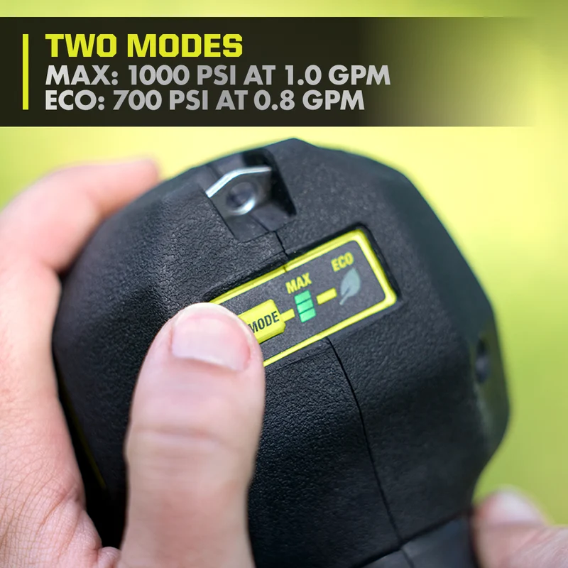 40V HP Brushless 1000 PSI Quick-Connect Power Cleaner