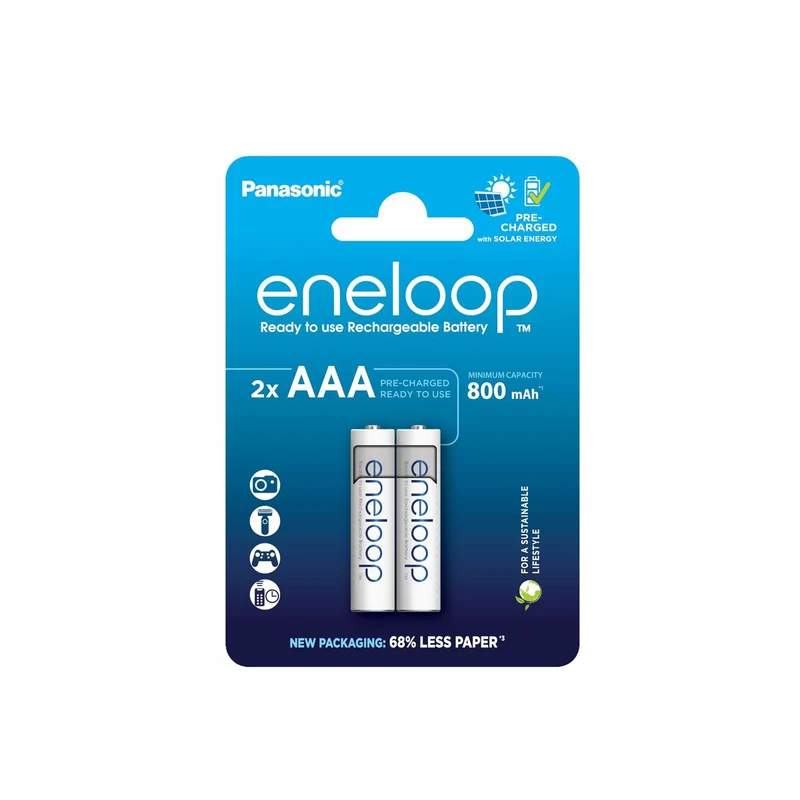 Pilas Recargables Panasonic BK-4MCDE/2CP