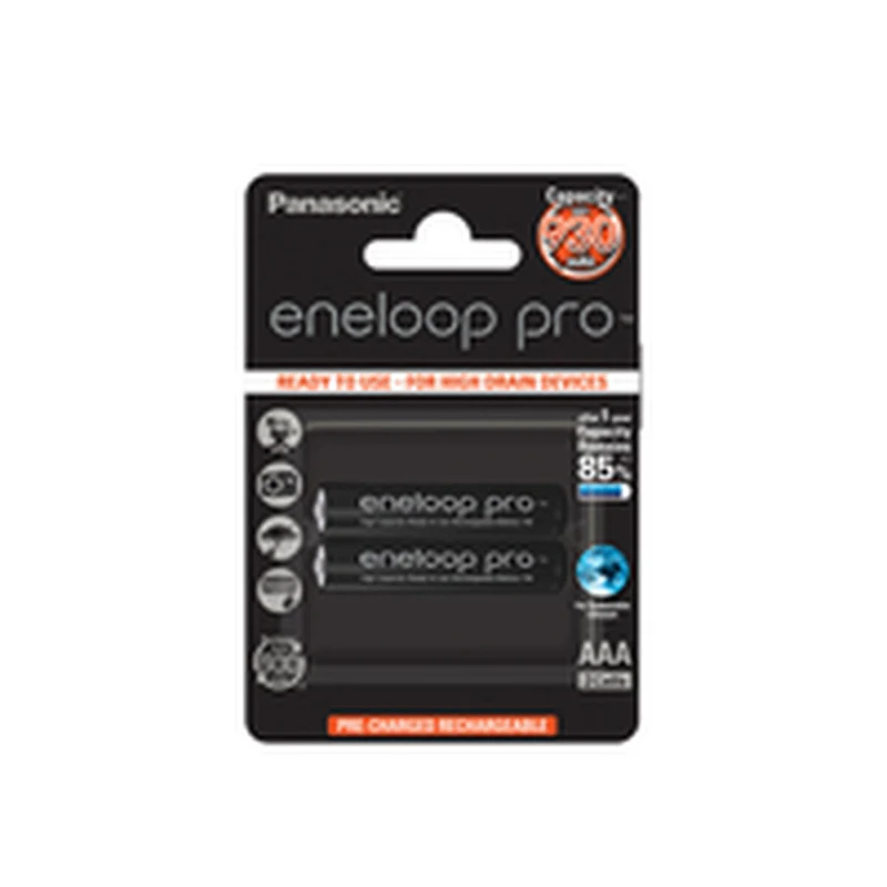Pilas Recargables Panasonic BK-4HCDE/2CP 1,2 V AAA